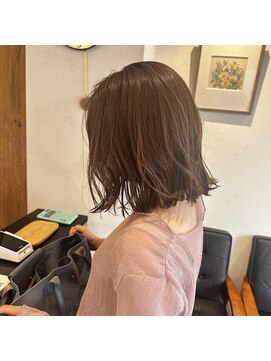 アルマヘアー(Alma hair by murasaki) ◎ボブスタイルのベージュカラー◎