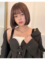 ヘアドレッサー 渋谷サクラステージ店(HAIR DRESSER) ガーリー/ココアブラウン/ボブ