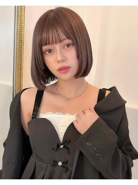 ヘアドレッサー 渋谷サクラステージ店(HAIR DRESSER) ガーリー/ココアブラウン/ボブ