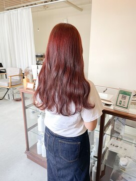 グラム 岡崎南店(gram) オレンジ×レット