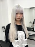 ホワイトカラー/レイヤーカット