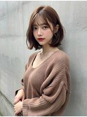 大人可愛い小顔前下がりボブ×ナチュラルボブ×ミニボブ20代30代