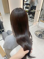 ジーナ 博多筑紫口(Zina) ダークブラウン×髪質改善トリートメント/YURI/博多美容室