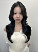 【レイヤーカット】【韓国ヘア】【ワンホンヘア】