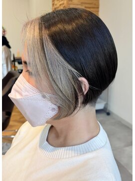 エリーザ 川越駅前店(Elisa) 白髪ぼかし！フェイスフレーミング！刈り上げ女子！（川越駅）