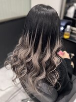 ヘアーデザイン ジェルム(Hair Design germe)&nbsp;グラデーションMIX巻き / YUDU