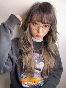 ヘアアンドメイク サファイア 豊橋店(ヘア&メイク SAPPHIRE) #ガーリーヘア#グレージュ#グラデーションカラー#プルエクステ