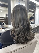 リス 練馬 桜台(Lisse) 20代30代40代 ハイライト 伸ばしかけヘア 髪質改善