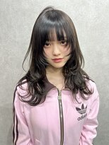 エイム(AiM)&nbsp;レイヤーカット/ハイレイヤー/ブルーブラック/透明感カラー