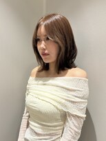 ビジョン 赤坂(vision)&nbsp;柔らかベージュふわっとボブ