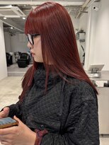 イル 天神西通り店(ill)&nbsp;こっくり赤髪