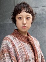 カルテ(QUARTE) 25AW 柔らかブラウン ショートパーマ