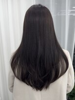 アマトウキョウスマートサロン(AMA TOKYO×Smart Salon) ラベンダー/グレージュ/レイヤーカット/小顔ヘア