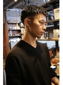 【ステップボーンカット】メンズクロップフェード
