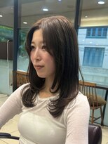 アメリ バイ アピッシュ(Amelie by apish)&nbsp;レイヤーパーマワンカールパーマミディアムパーマロングレイヤー