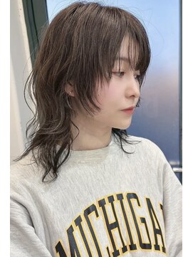 エダメ(EDAME) ウルフパーマ/顔まわり