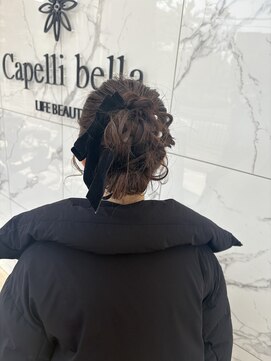 カペリベラ Capelli bella 枚方店 アップスタイル
