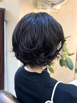 キャラ 池袋本店(CHARA)&nbsp;大人かわいいショートレイヤーボブケアパーマ【池袋/ウェーブ】