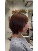 顔周りレイヤー ハッシュカット 茅ヶ崎