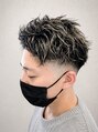 フィーユ 北上店(FEYU)&nbsp;◎メンズフェードカット×ハイライト[北上/北上市/メンズ]