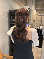 オムズ 大須店(OM's)&nbsp;ハーフアップ/ヘアセット/ヘアアレンジ/お呼ばれヘア