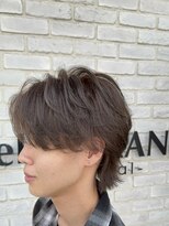 ウェルズ グランデ 奈良店(Well's GRANDE)&nbsp;襟足を残したメンズマッシュウルフ