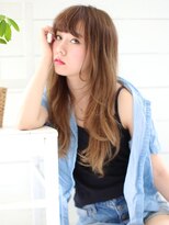 ノラ ヘアーサロン(NORA HAIR SALON) NORA【ERI】外国人グレージュアッシュ小顔くせ毛風カール