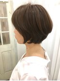 【前下がりショートボブ】【水越】