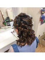 ヘアセット専門店 ナゴミ 渋谷店(nagomi)&nbsp;編み込み/ハーフアップ/ヘアセット/三つ編み/ヘアメイク