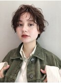 アンニュイショート_スリークボブ厚めバングローライト_7131