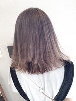 ヘアーメイク トレコローリ(hair make trecolori) 【trecolori 津田沼】ミルクティーグレージュ／ブリーチ2回