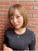 冬カラー 外人風BOB