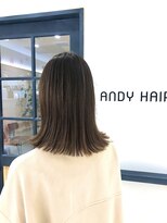 アンディヘア アオキジマ(ANDY HAIR aokijima)&nbsp;360°美シルエットの外ハネロブstyle