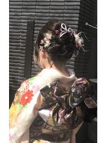 ヘアサロン ナヴィ 赤坂(NaVie AKASAKA)&nbsp;振袖アップ