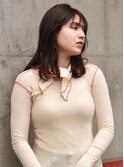 ニュアンスレイヤー　ロング　ナチュラルベージュ