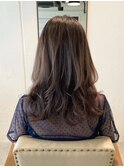 【Lico Hair】アッシュベージュ柔らかミディアム