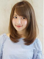 アフロート ルヴア(AFLOAT RUVUA)&nbsp;小顔効果サイドバング【王道大人可愛いレイヤーカット】京佳