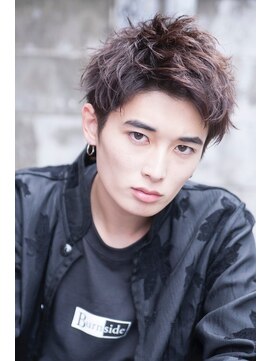 ルーク 立川(LUK) Lien☆かき上げアップバング×ナチュラルツーブロック　立川