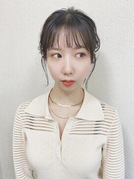 ナツヤ(NATSUYA) カジュアルお団子ヘア