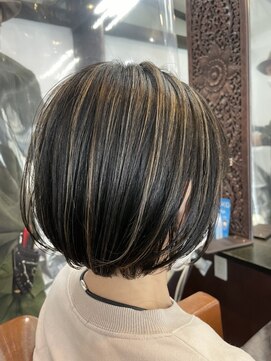 ピア(pier) ショート×ハイライト