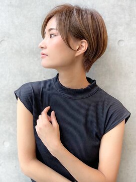 エインアンリー 表参道(AIN.ANLY.) 前髪長め大人ショート20代30代40代【AIN.表参道】川原大地