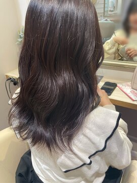 アンド ラ ブランシュ(&.La Blanche) 縮毛矯正/ストレート/くすみブルー/テラコッタ/大宮