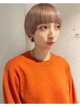 エンシー(ENCI) ハイトーン/ラベンダーベージュ/マッシュショート