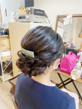 ロカット サロン(Roquat Salon) ブライダルシニヨンアレンジ【ヘアエクステ/立川/国分寺】