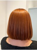 ブリーチカラー/オレンジブラウン