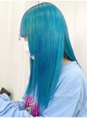 ターコイズブルー☆[新宿駅/イメチェン/チェリーブラウン]