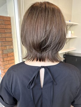 アットラップレーヴ(attrape-reve) 【attrape-reve】外ハネ/ラベンダーアッシュ/20代30代40代