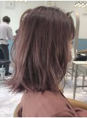 ショート/ボブ/前髪/インナーカラー/ケアブリーチ/ブリーチ/立川