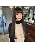 ナチュラルロング*姫カット