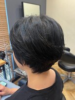 アルター(aL ter)&nbsp;［黒髪/グレーベージュ/レイヤーロング/前髪パーマ］